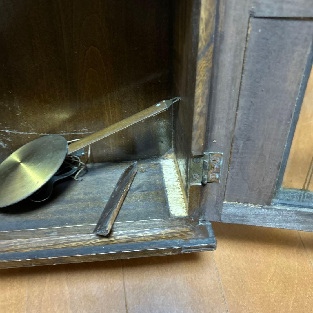 SEIKOSHA木製掛時計 振り子付き