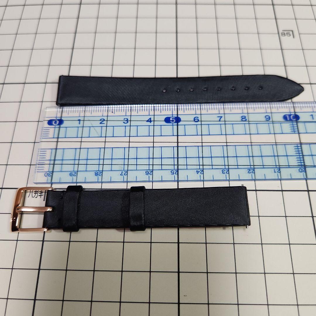 (新品未使用)ピアジェ ポセション 替えベルト ブラックサテン