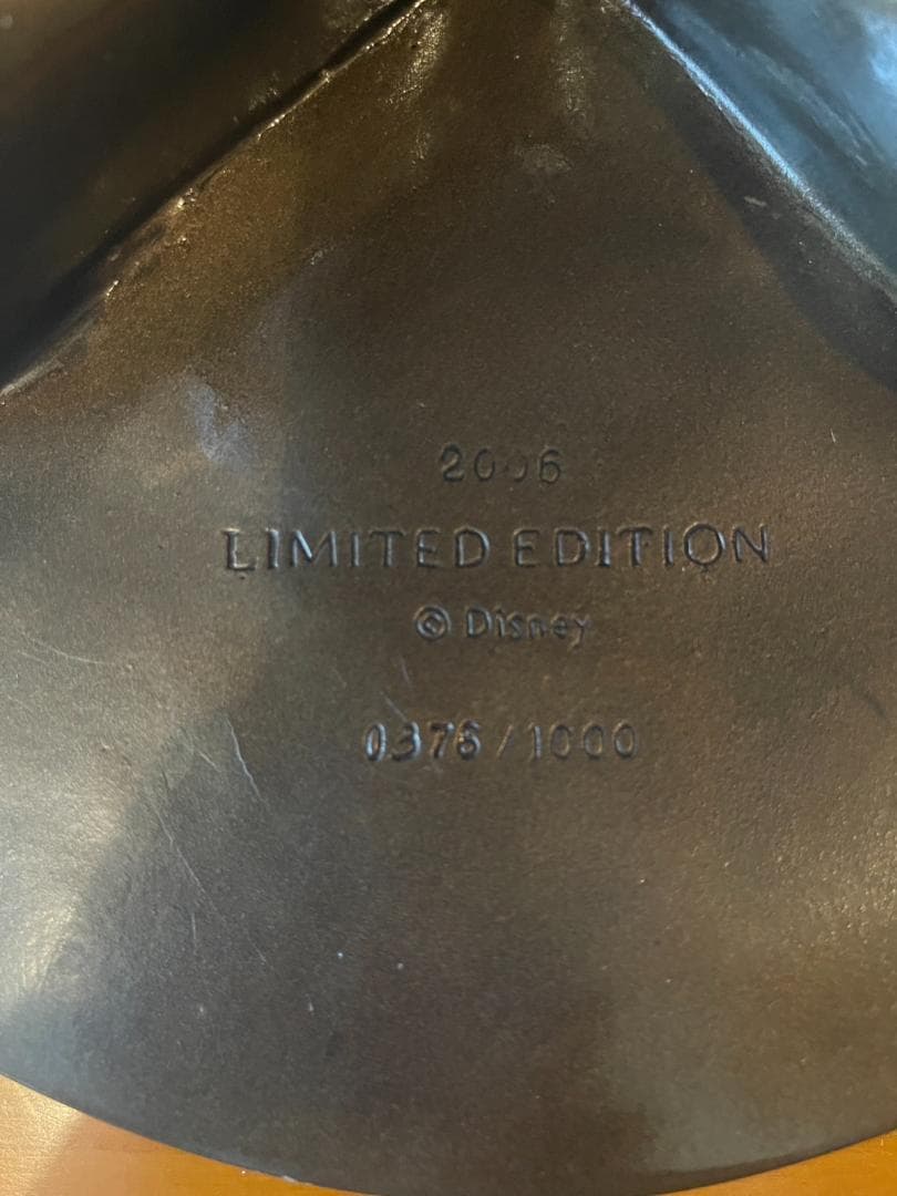 1 / 6 世界1000体限定　ミッキーマウス　特大 ブロンズ像　高さ52ｃｍ