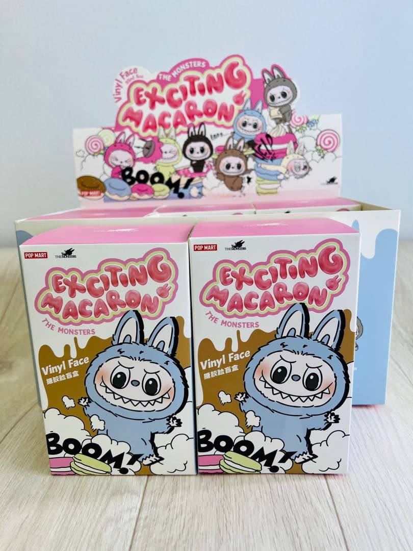 ⭐️POP MART EXCITING MACARON Vinyl Face 2箱