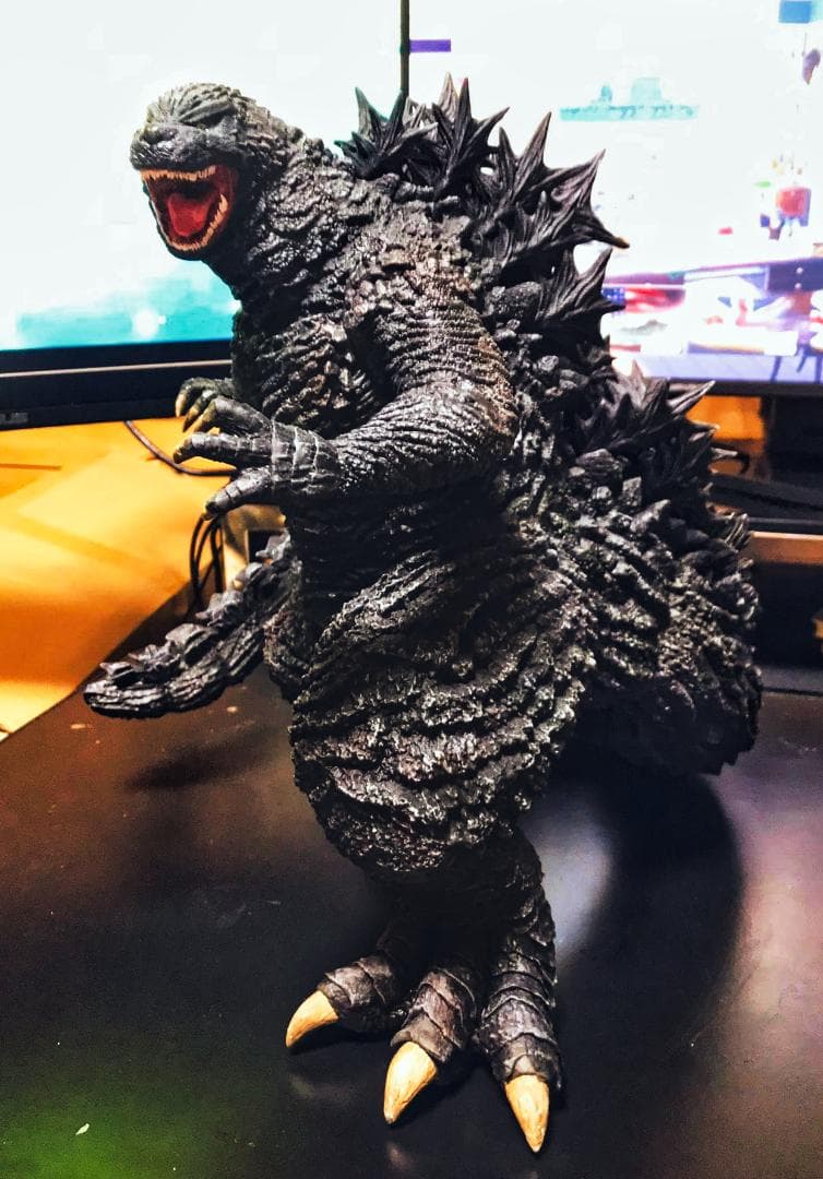ゴジラフィギュア 約33cm ブラック