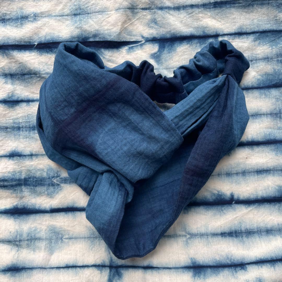 藍染クロスターバRICA &藍染スカートsuzu &ワンピースsorairo