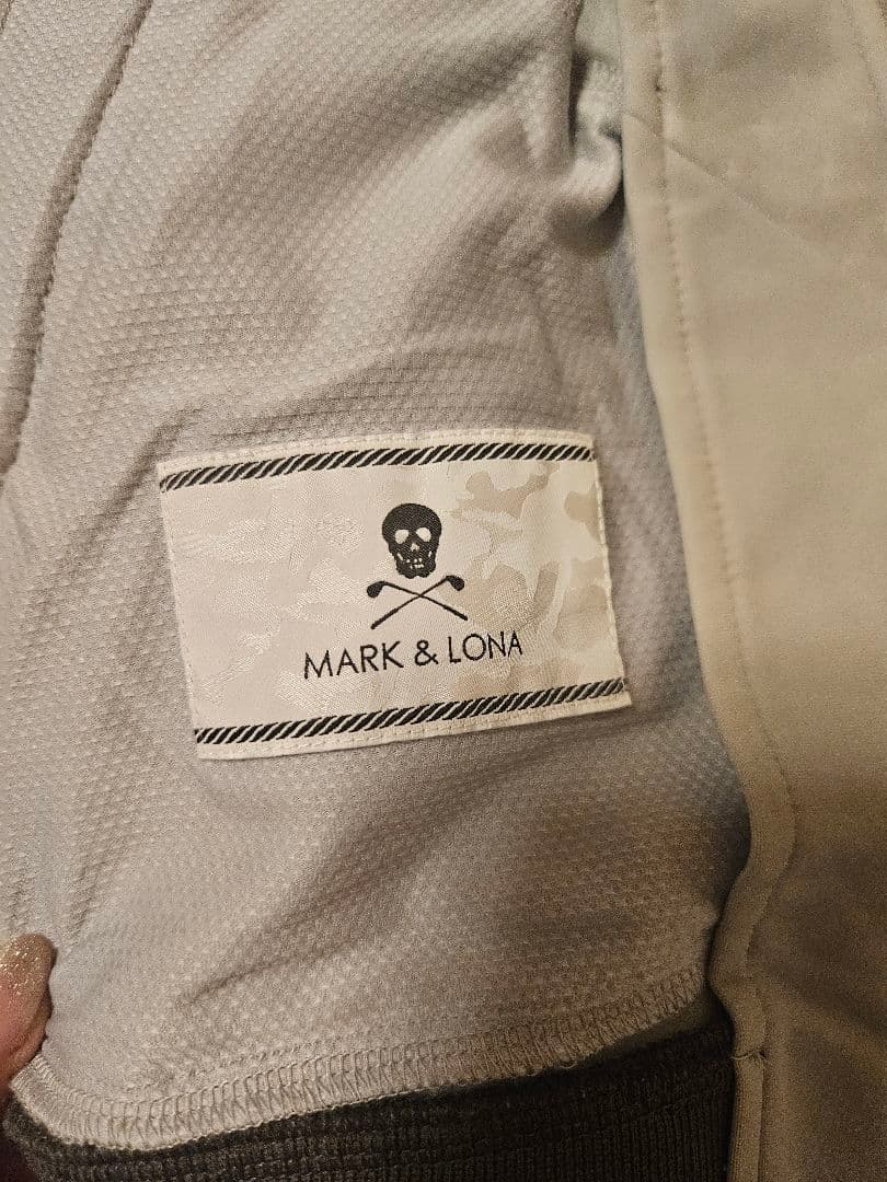 MARK & LONA ジップアップジャケットスカートセット　グレー