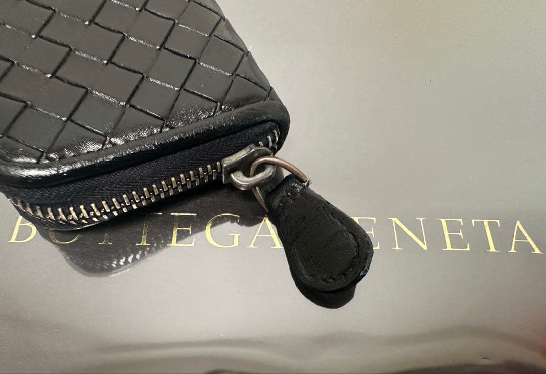 【付属品付】ボッテガヴェネタ イントレチャートケース/カーフ/黒/2️⃣✨✨