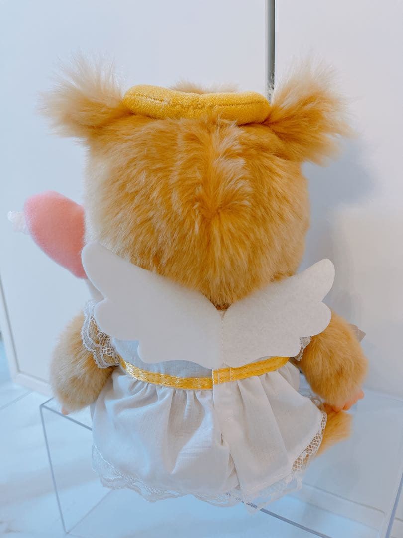 モンチッチ ラブ ハッピー エンジェル M ぬいぐるみ !