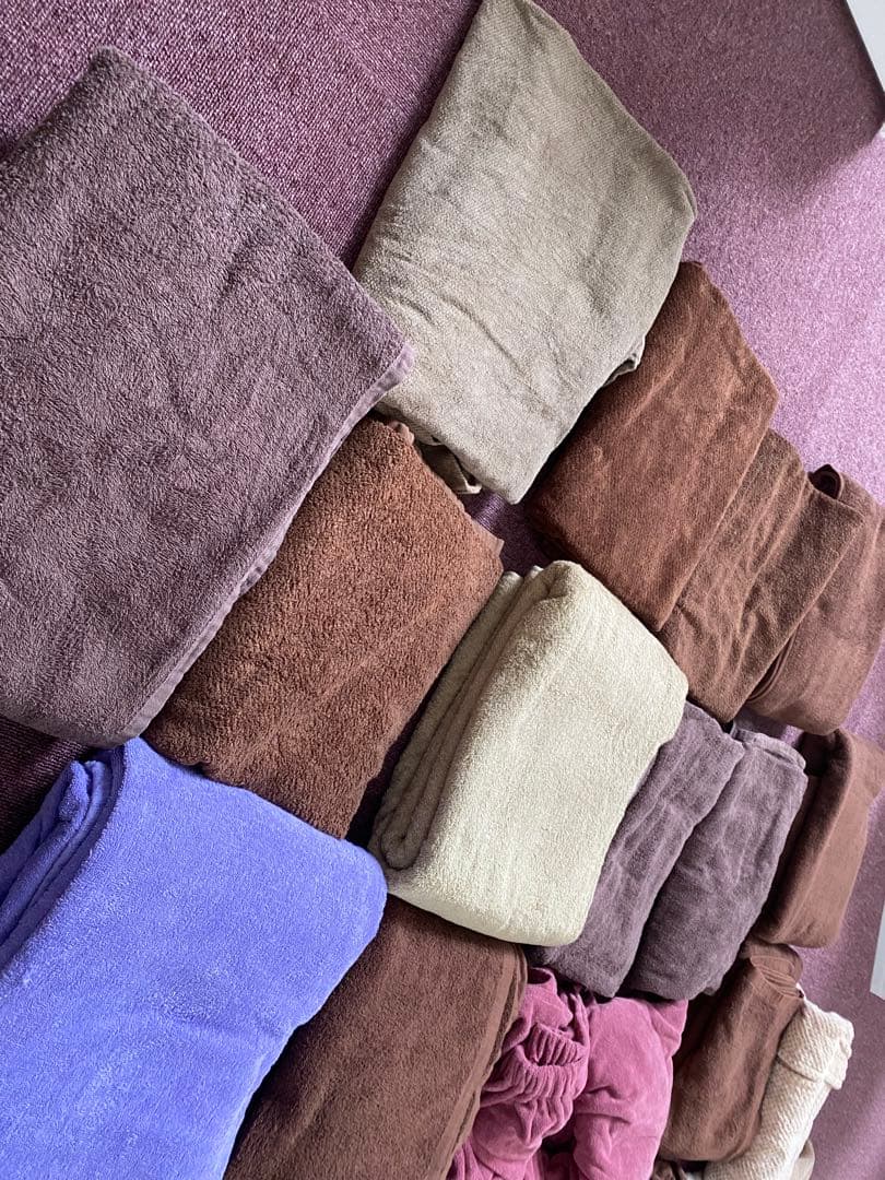 サロン　大判ベットシーツタオル　ガウンバスタオル他まとめて