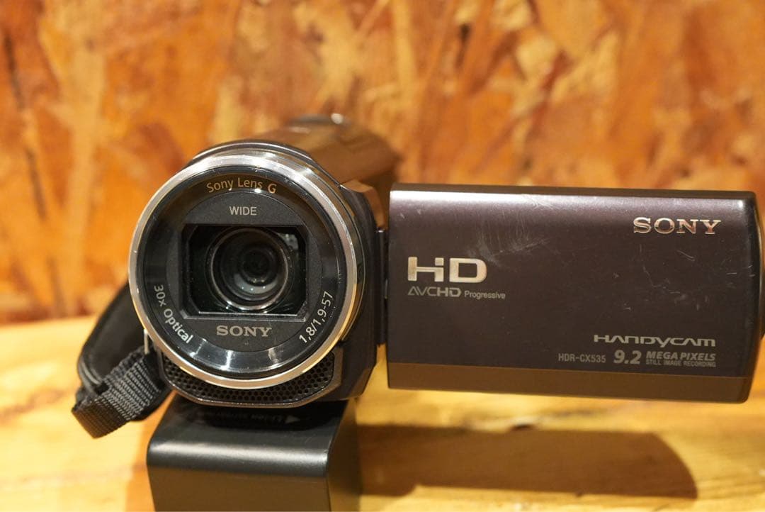 SONY HDR-CX535 ビデオカメラ ボルドーブラウン ハンディカム