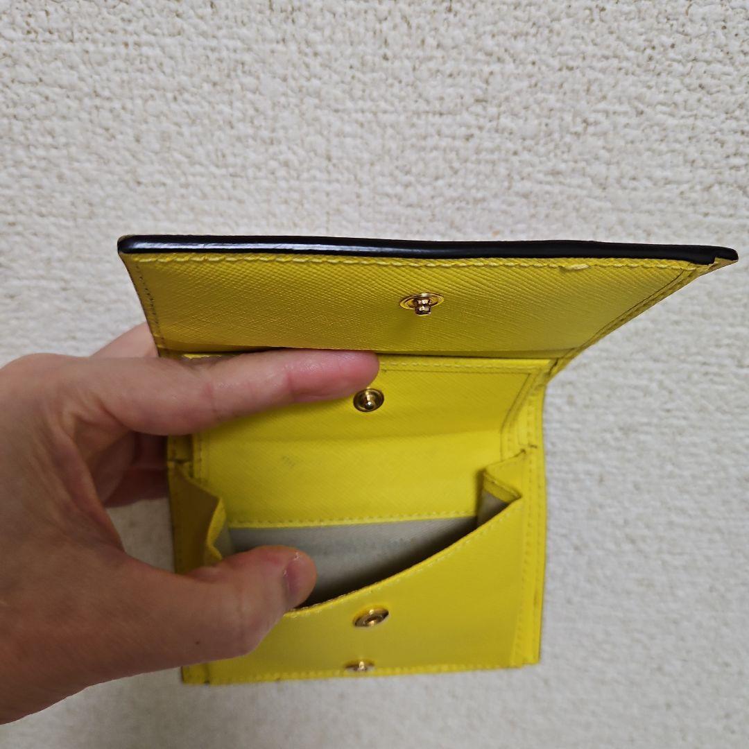 年末限定、売り切りsale‼️マルニ バイカラー2つ折り財布