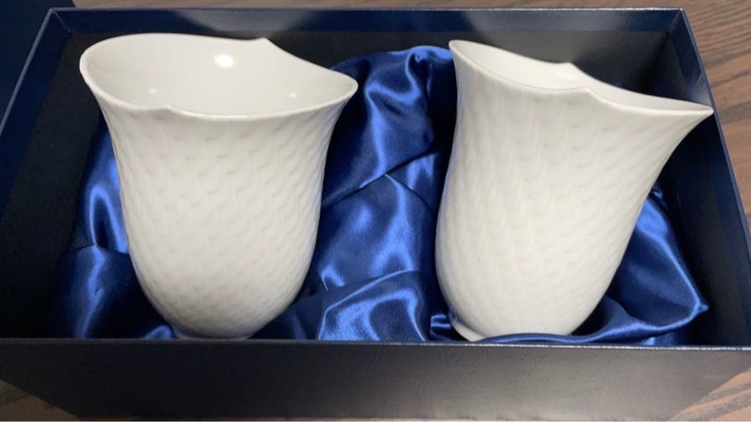 MEISSEN 陶磁器カップ 2個セット ギフト