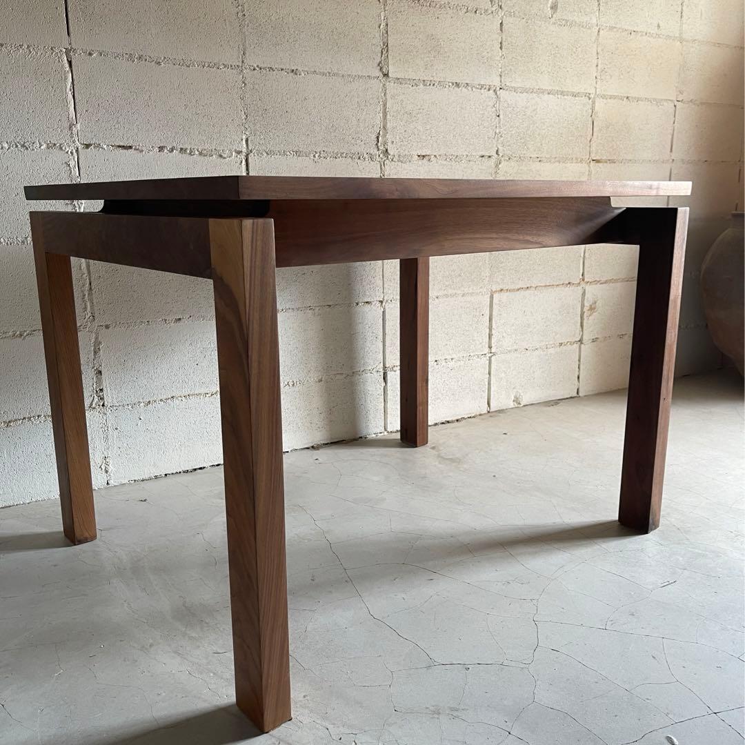 いろは　美品　高級　ウォールナット無垢材 ダイニングテーブル