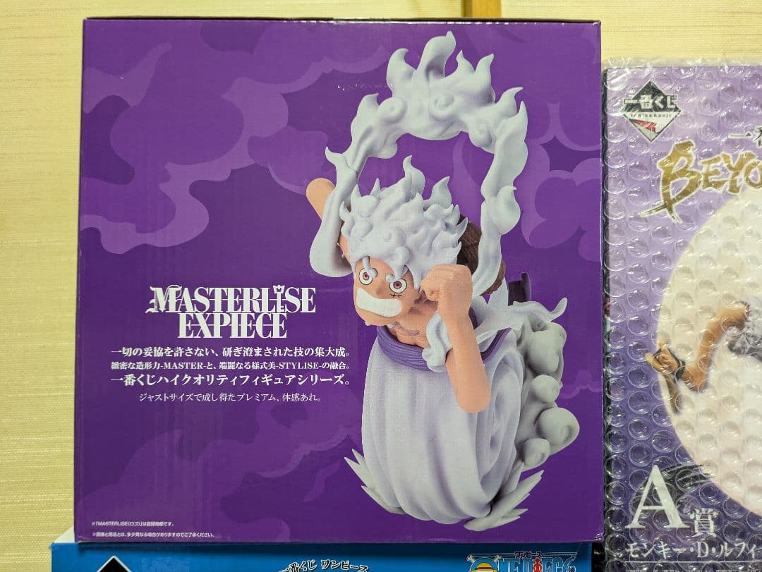 ワンピース 一番くじ ルフィ ギア5 ニカ まとめ売り ラストワン賞他6体