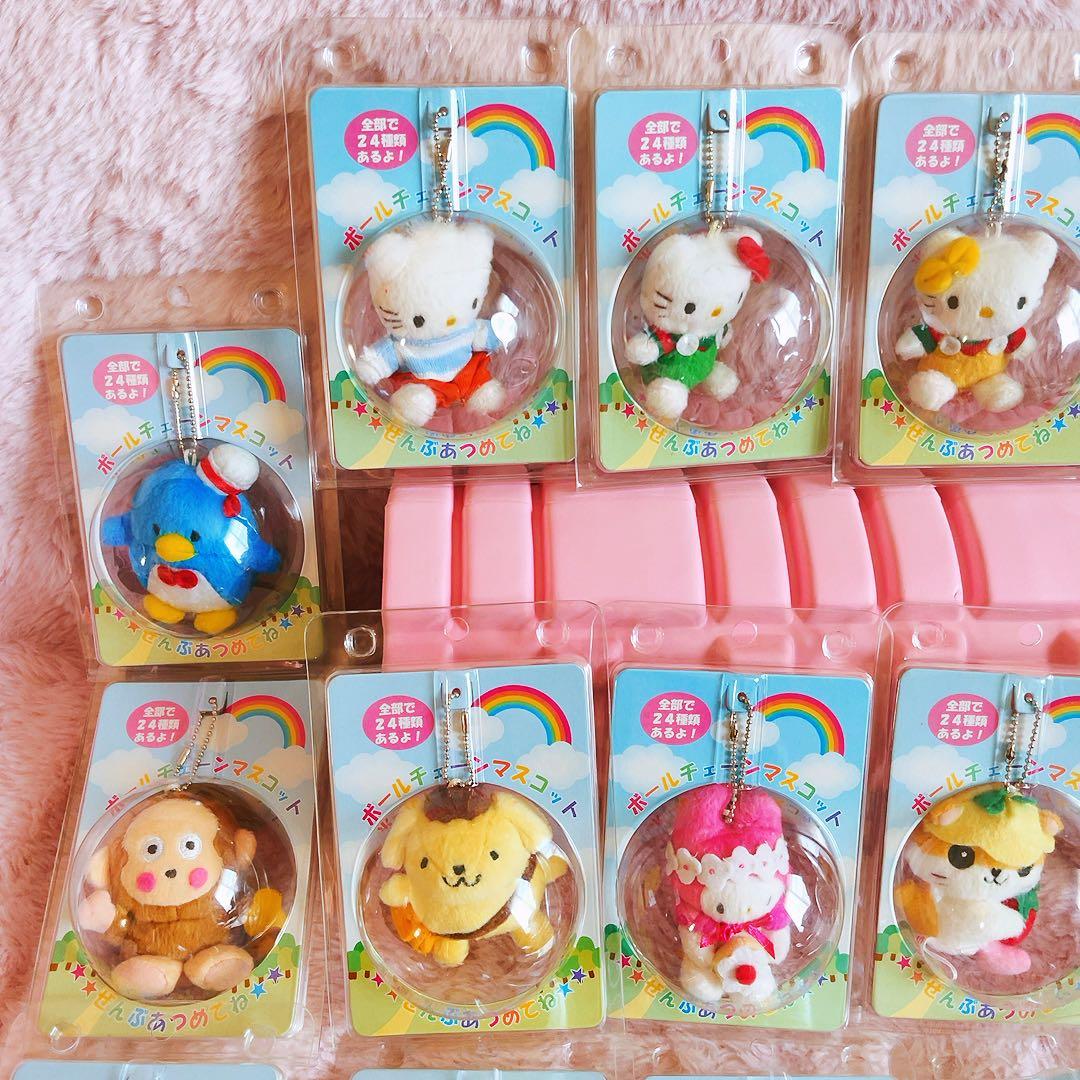 希少激レア　サンリオキャラクター　ボールチェーン　マスコット　コンプリートセット