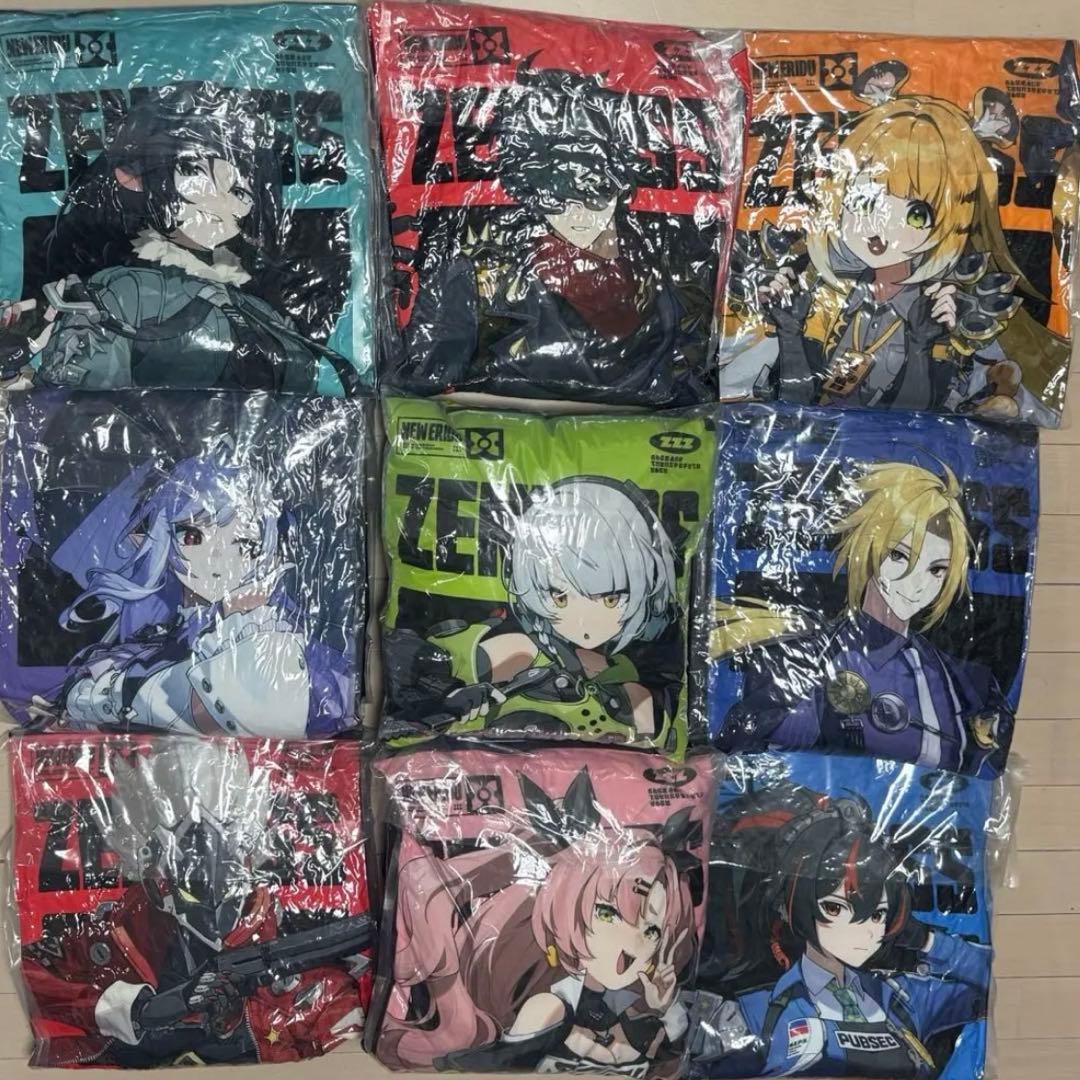 GiGO 限定 ゼンレスゾーンゼロ ビッグクッション　まとめ売り　10つ