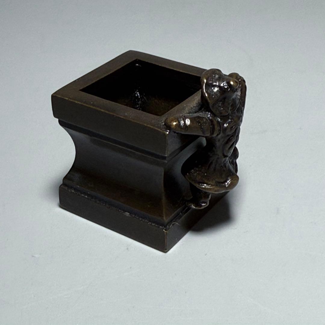 一ノ瀬宗辰　六種蓋置　五徳　三葉　一閑人　栄螺　三人形　蟹　千利休　高岡金工師