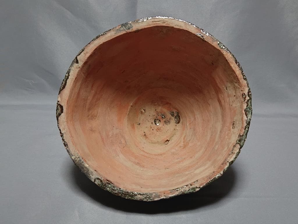 コレクター収集品　東漢時代　緑釉　盆栽　鉢