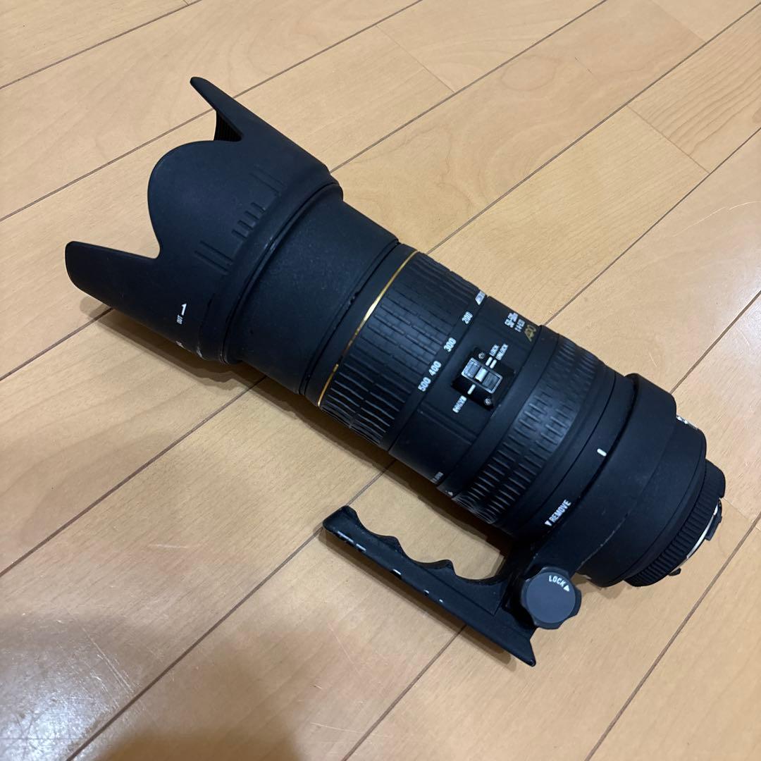 Nikon用／SIGMA　50-500mm　超望遠　ズームレンズ