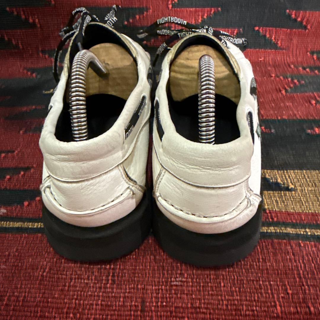 美品　タイトブース　パラブーツ MARO ホワイト　サイズ　UK8