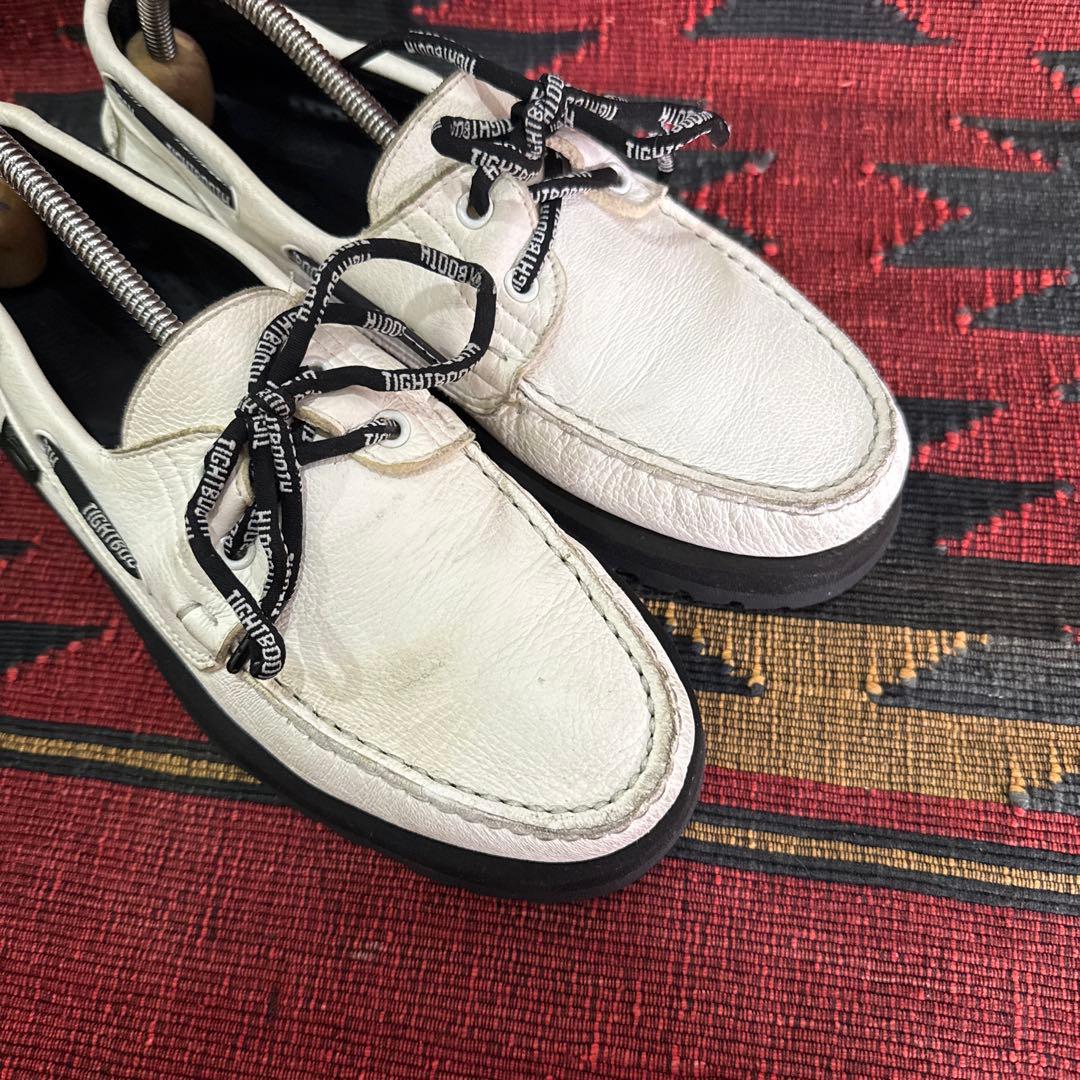 美品　タイトブース　パラブーツ MARO ホワイト　サイズ　UK8