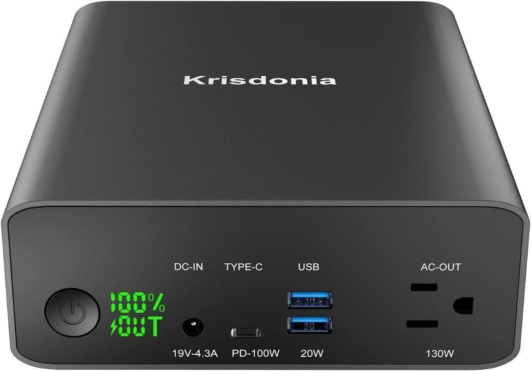 Krisdonia ポータブル電源 80000mAh 大容量 モバイルバッテリー