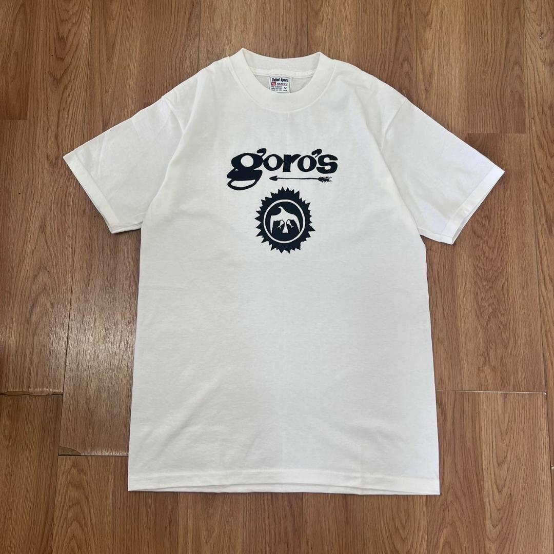 新品 90s 90年代 goro's ゴローズ Ｔシャツ 白 Sサイズ 初期