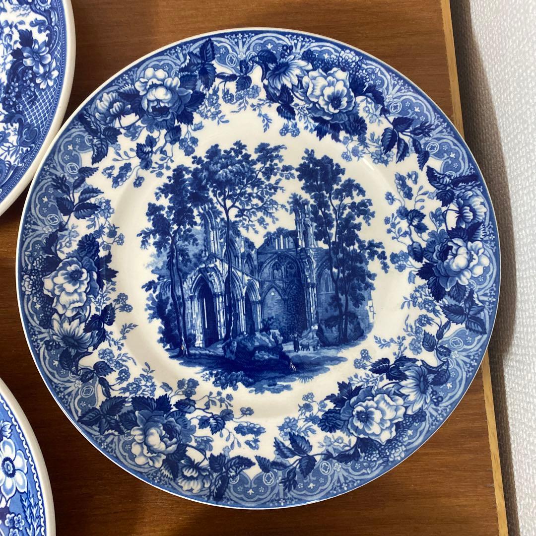 ウェッジウッド　ブルー＆ホワイト　リミテッドエディション23cmプレート