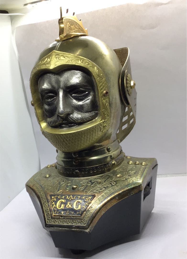 G＆Gニッカウイスキー 甲冑ラジオ 稼働中ですがジャンク扱いヴィンテージ 激レア