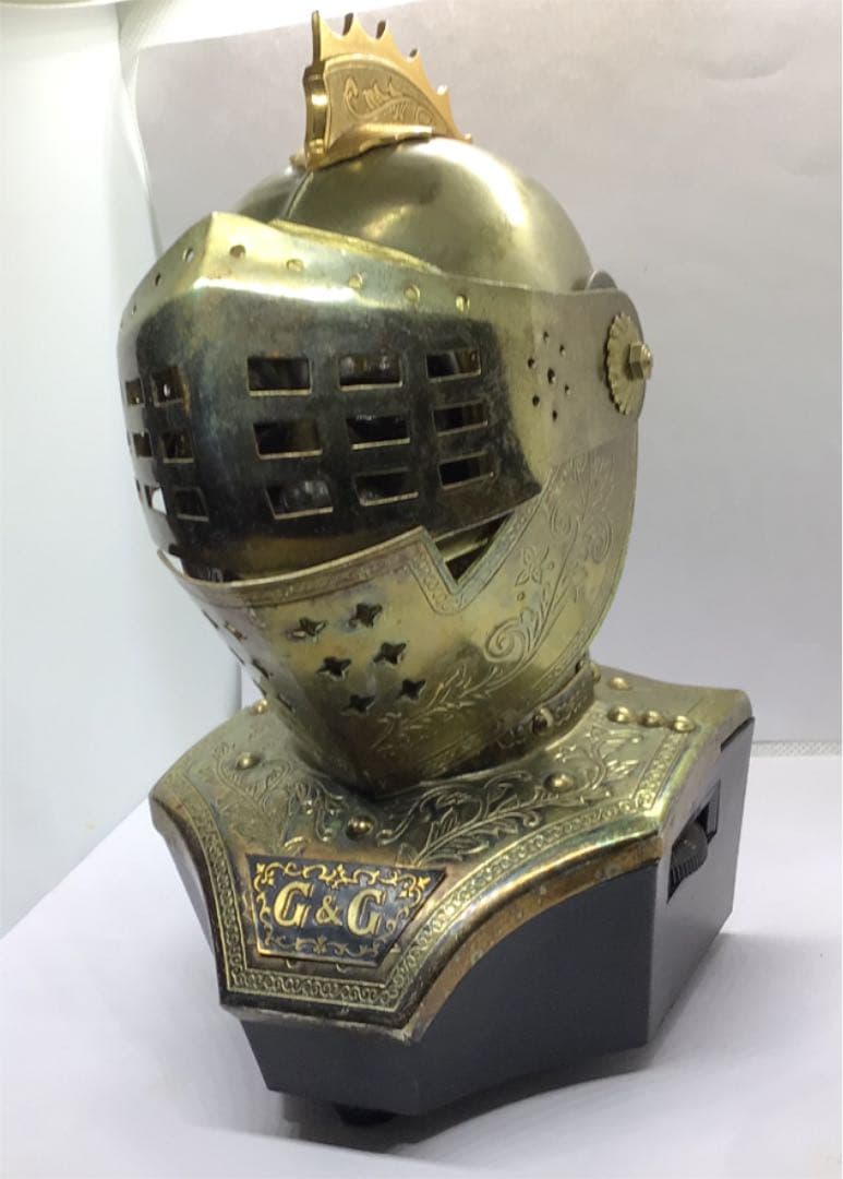 G＆Gニッカウイスキー 甲冑ラジオ 稼働中ですがジャンク扱いヴィンテージ 激レア