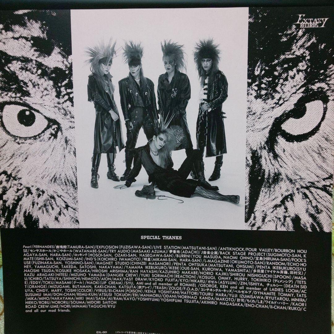 希少 X VANISHING VISION ピクチャーレコード ソノシート2付き