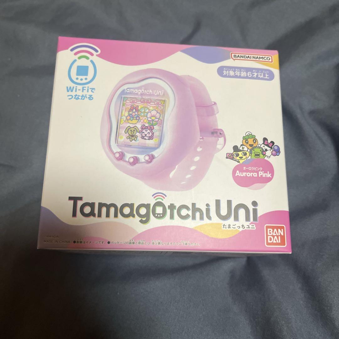 新品未使用 たまごっちユニ　オーロラピンク パラダイス ピンク セット