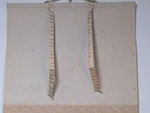 【真作】掛軸　室田秀太郎　鯉図　生命感溢れる精緻な筆致　共箱入　S2