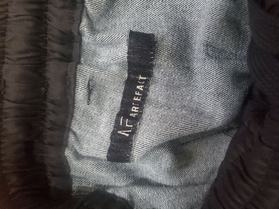 artefactアーティファクトサルエルパンツブルーインディゴ