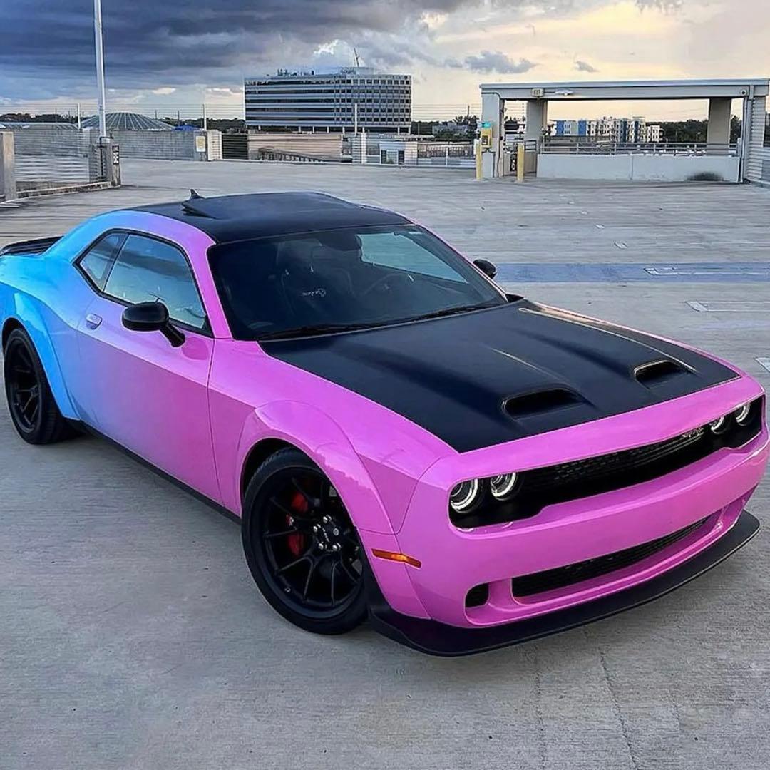 【日本未発売】PINK SLIPS ダッジチャレンジャー 1:24