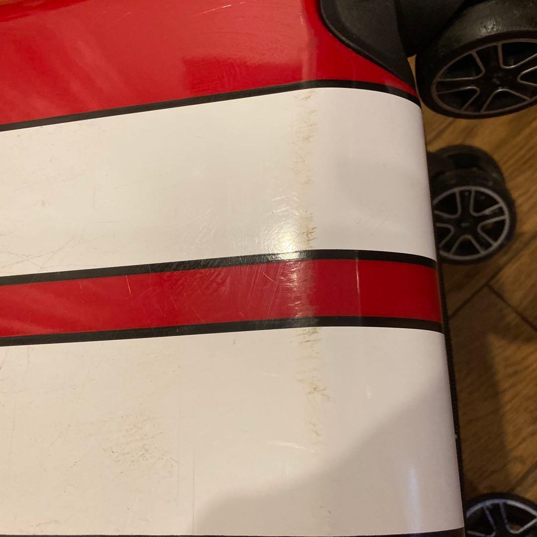 レア　BMW MINI ストライプキャリーケース レッド