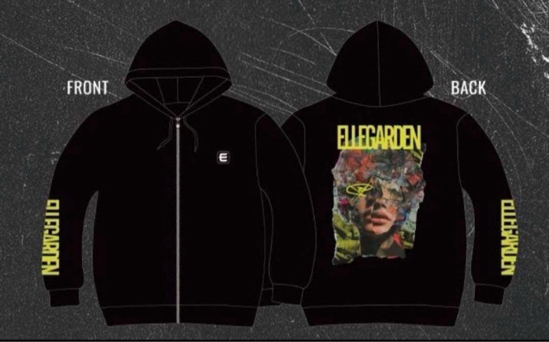 ELLEGARDEN アジアツアー　限定パーカーXL