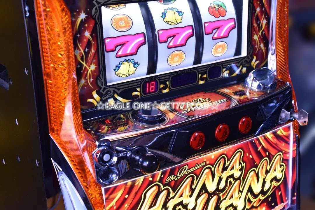 【名機】★プレミアムハナハナ/DX30★パイオニア★沖スロ★5号機★ジャンク★