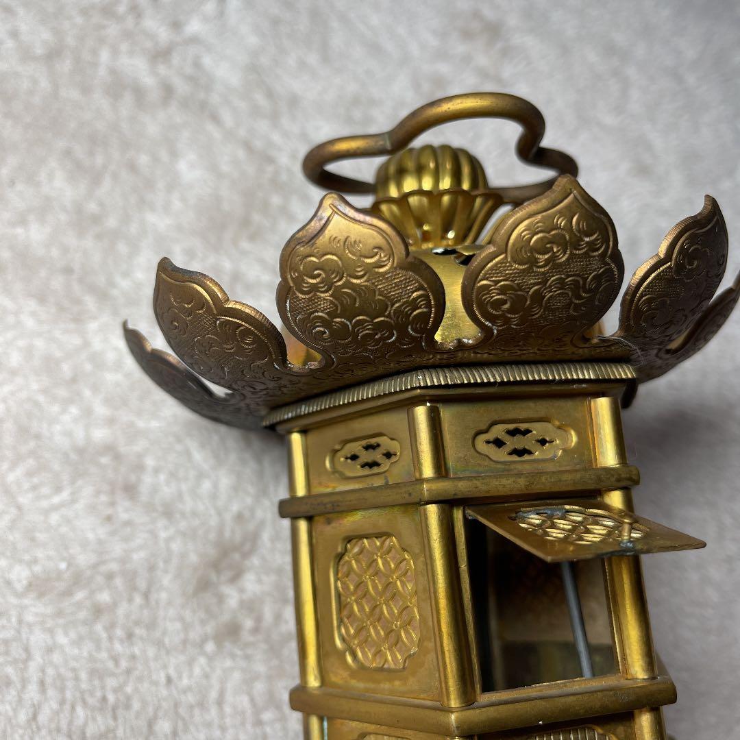 仏具 金灯篭 2台