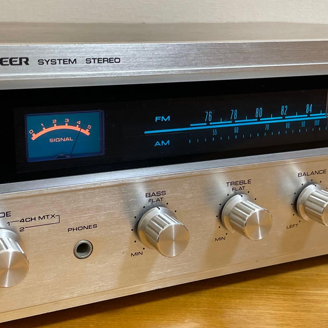 【動作品】パイオニア ステレオ レシーバーアンプES-2000（昭和レトロ）