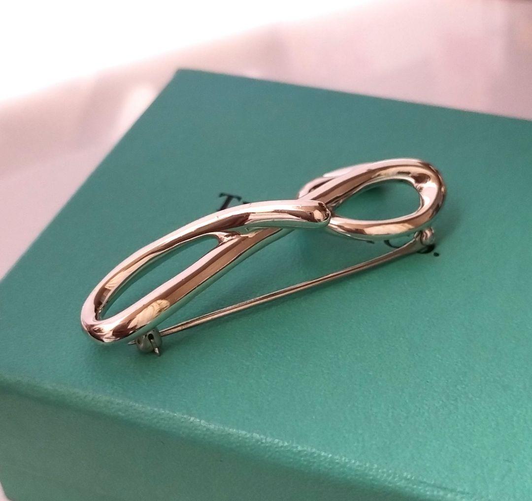 専用ですTIFFANY ティファニー イニシャル ブローチ シルバー ラージ