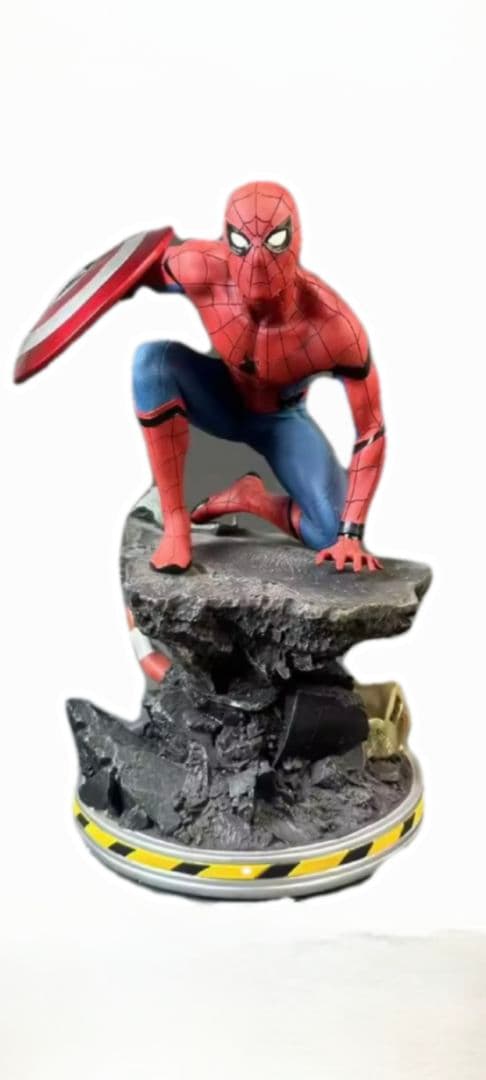 新品最安 スパイダーマン 盾 キャプテン・アメリカ フィギュア アベンジャーズ