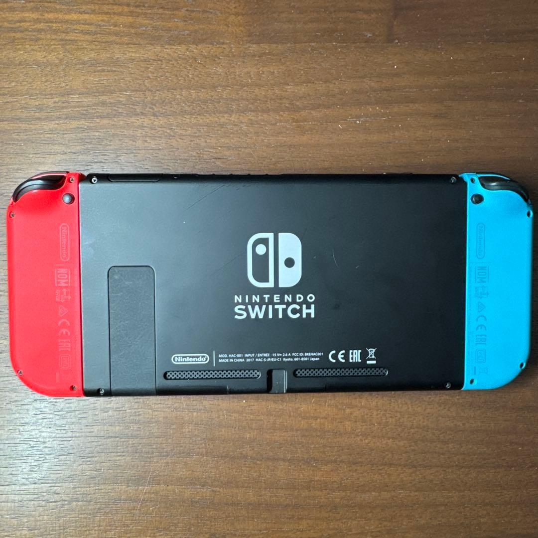 Nintendo Switch 本体 青/赤　ニンテンドースイッチ＋収納ケース