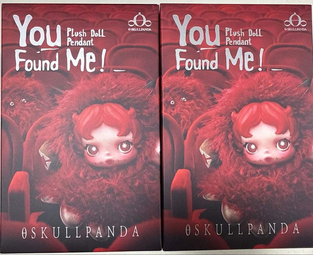 SKULLPANDA You Found Me!シリーズ ぬいぐるみペンダント