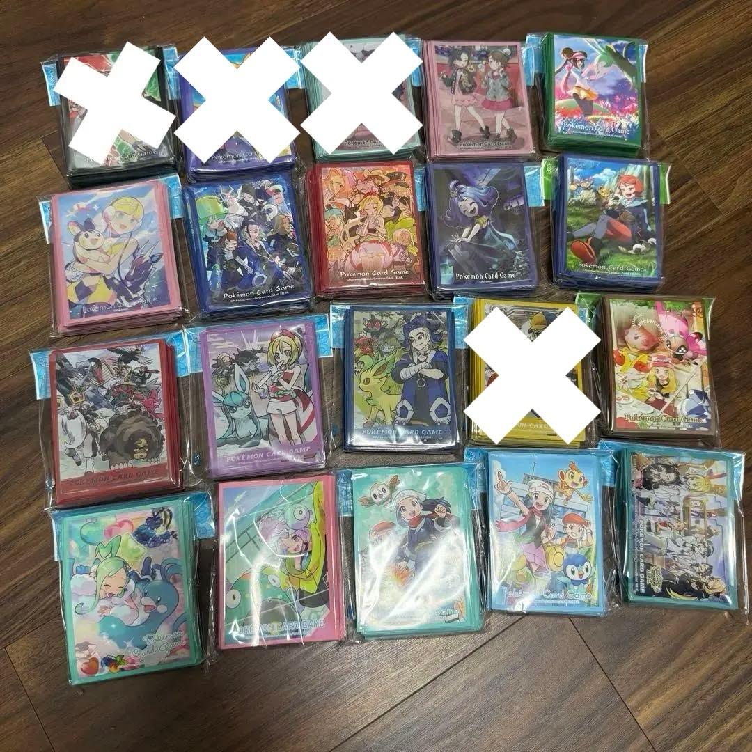 キャラクターデッキシールド　まとめ売り　16個