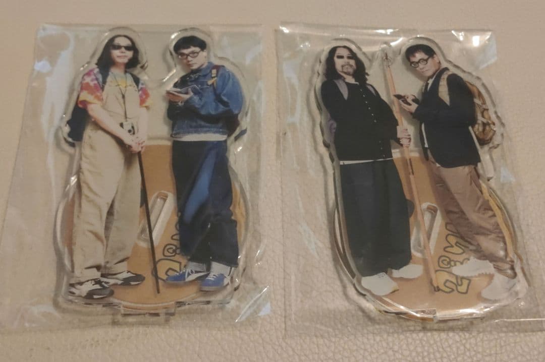 ★あゆはまみうらじゅん&いとうせいこう のアクスタと直筆サインその他シール