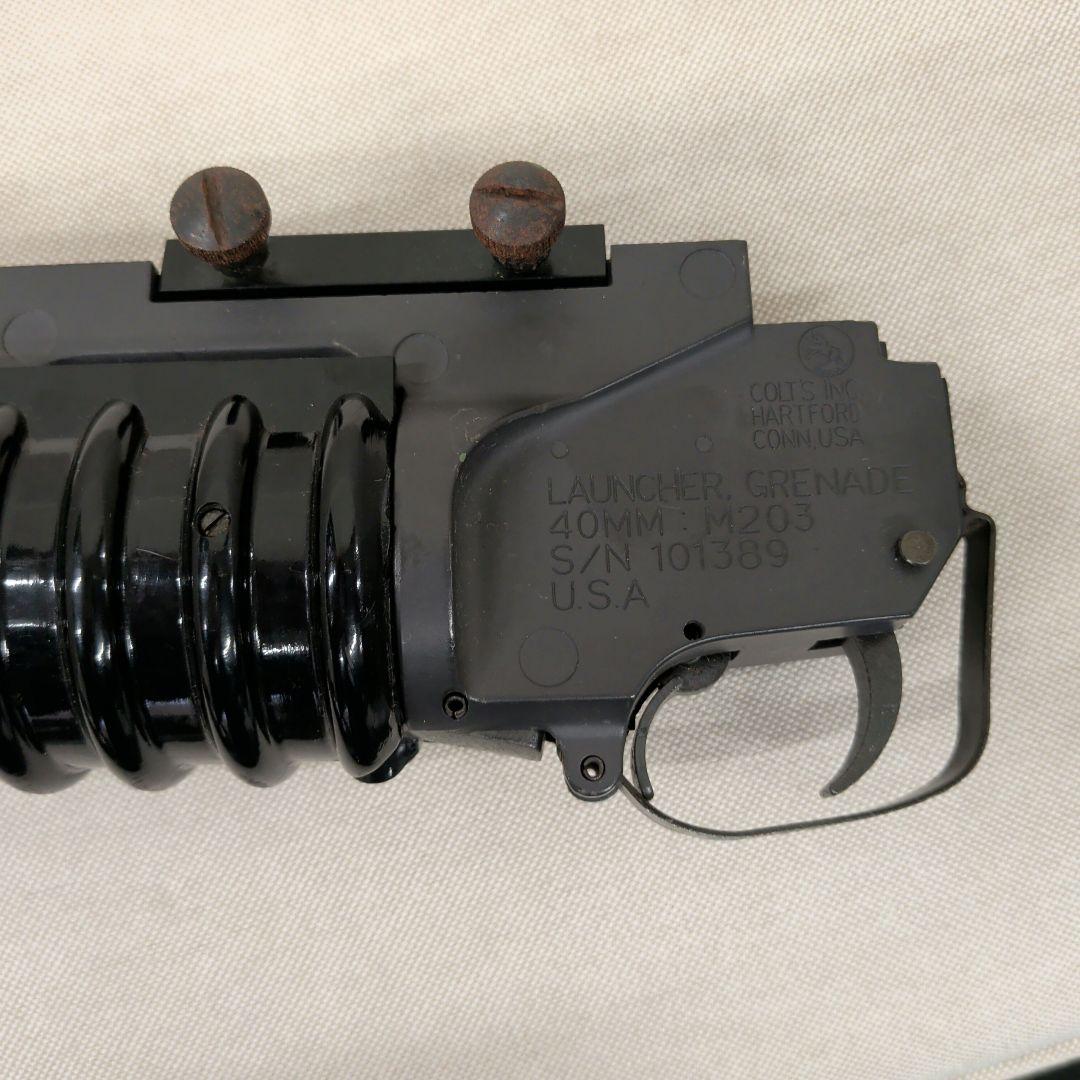 【サンプロ】M203 グレネードランチャーRS R.I.S取付タイプ【弾付】