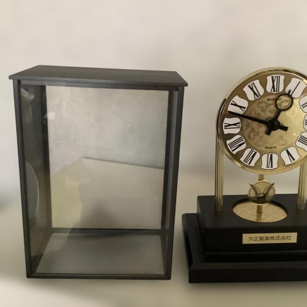 希少　美品　大正製薬　置時計　記念品　ノベルティ