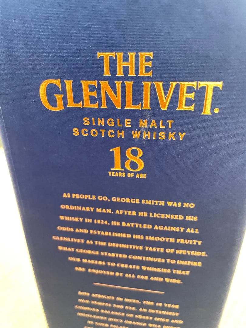 ウイスキー THE GLENLIVET 18 Years Old
