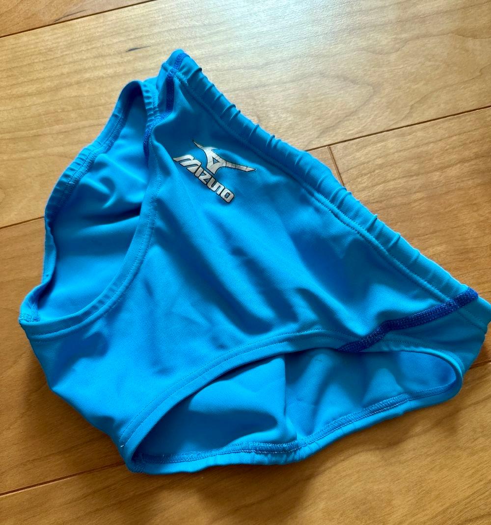 MIZUNO 初期マイティライン　Mサイズ　ターコイズブルー 　競泳水着　競パン