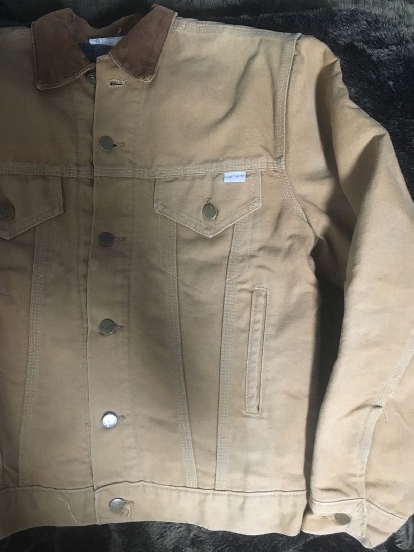 状態良好 カーハート トラッカージャケット 星タグ carhartt サイズ40