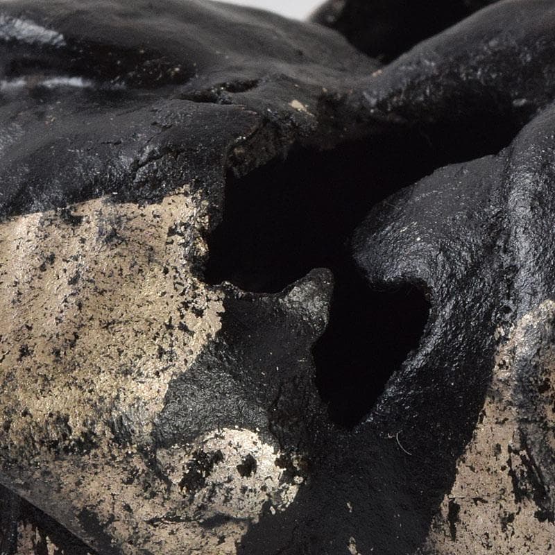 釜師　十三代　宮崎寒雉作　鋳銅　蓋置　共箱　V　9047