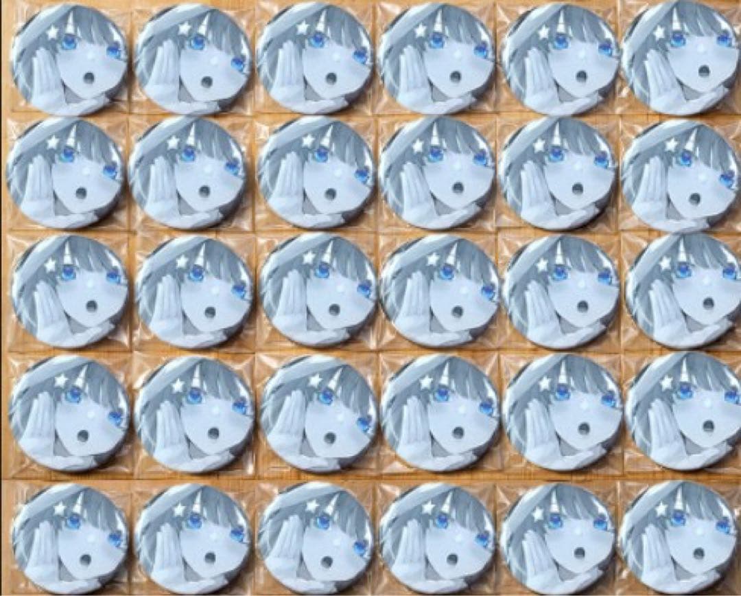 五等分の花嫁 TheキャラSHOP モノクロ 缶バッジ 五月 30点